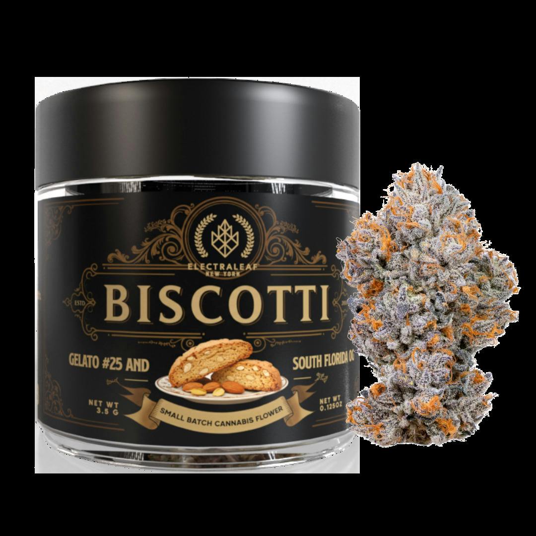 Electraleaf | Biscotti | 3.5g Flower (Hybrid)