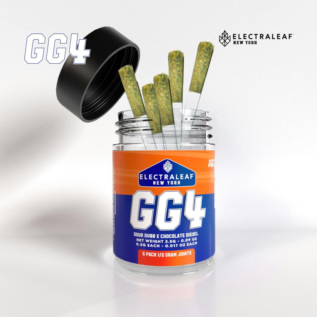 Electraleaf | GG4 | .5g Pre-roll 5pk (Indica Hybrid)