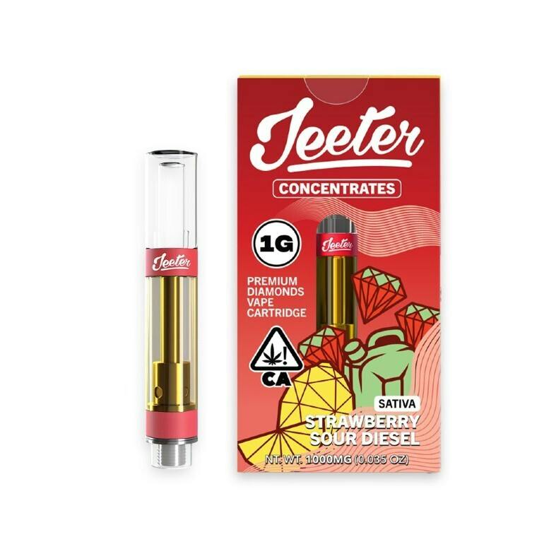 Jeeter Strawberry Sour Diesel (S) Diamond Cart 1g