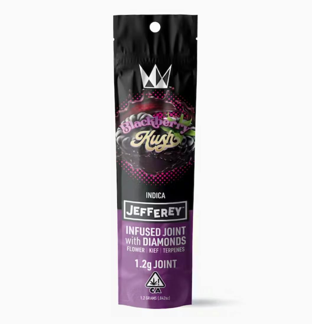 WCC Blackberry Kush (I) Infused Preroll 1.2g