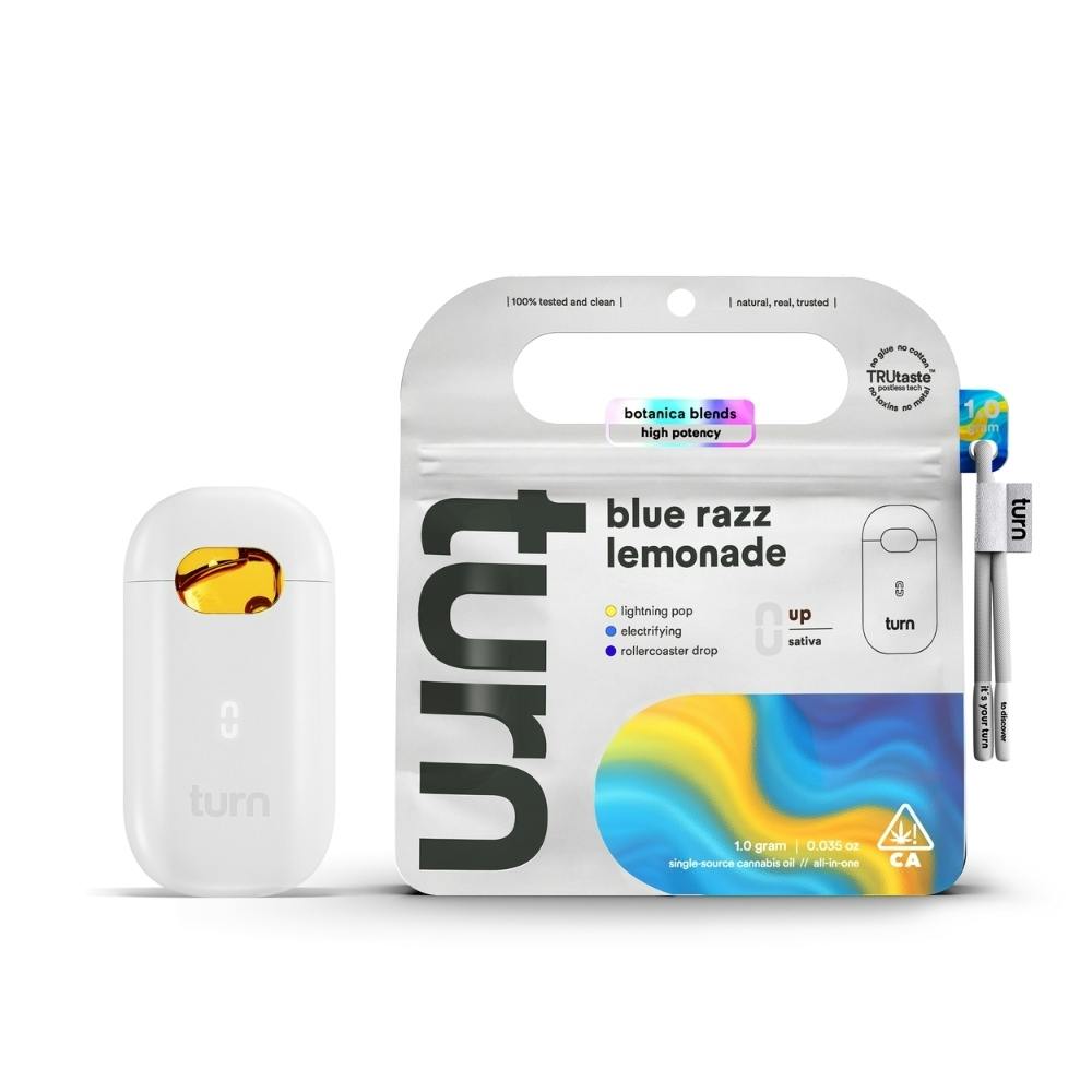 TurnOne Blue Razz Lemonade (S) AIO 1g