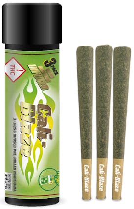 Cali-Blaze Infused 3 pack - - Mojito - 1.875g