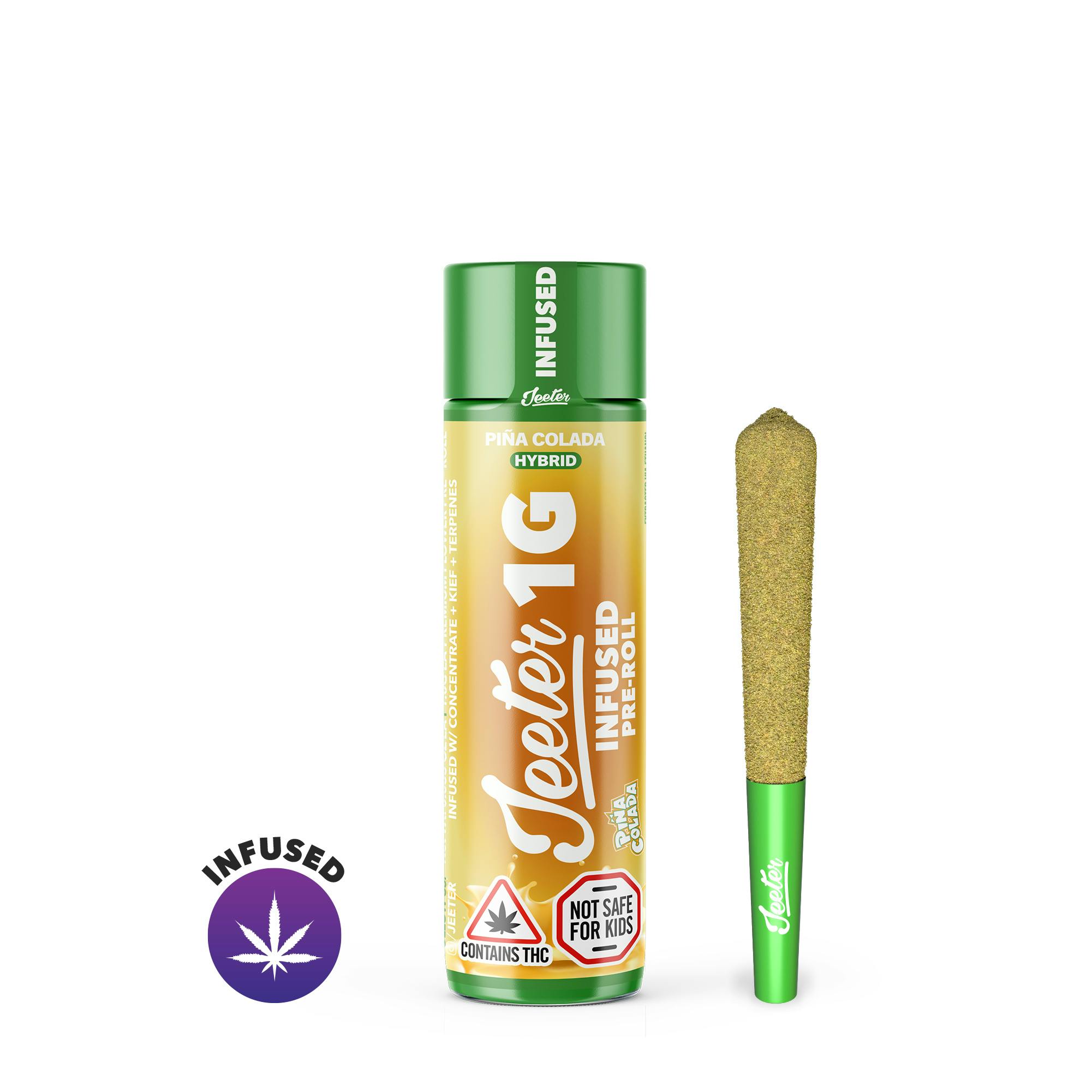 Piña Colada | Infused Pre-roll | 1g (H)