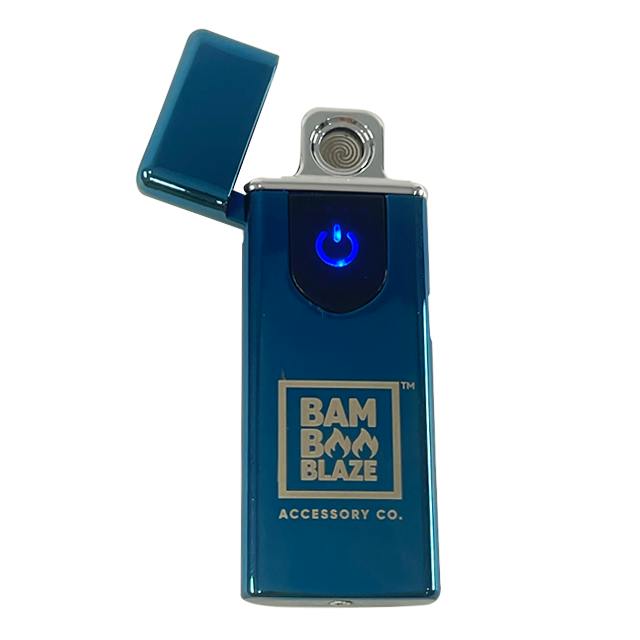 Bamboo Blaze - Electric Lighter - Blue