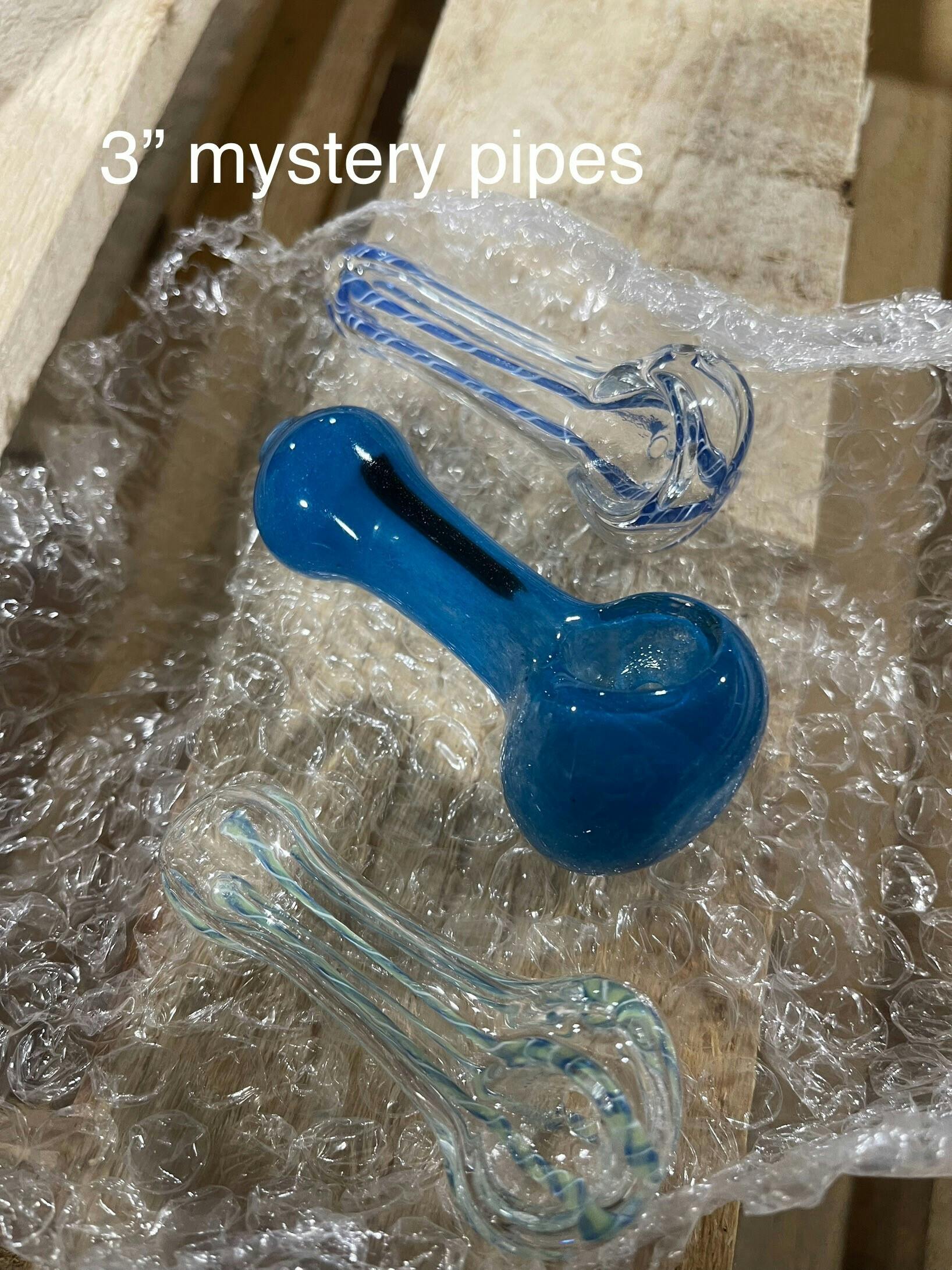 Bamboo Blaze - Glass 3 Inch Mystery Pipe