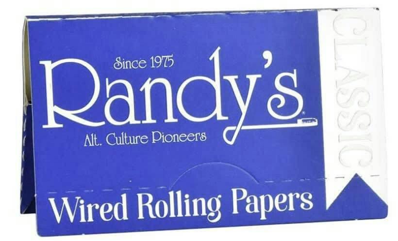 Randy's - Regular Wired Rolling Papers - Regular