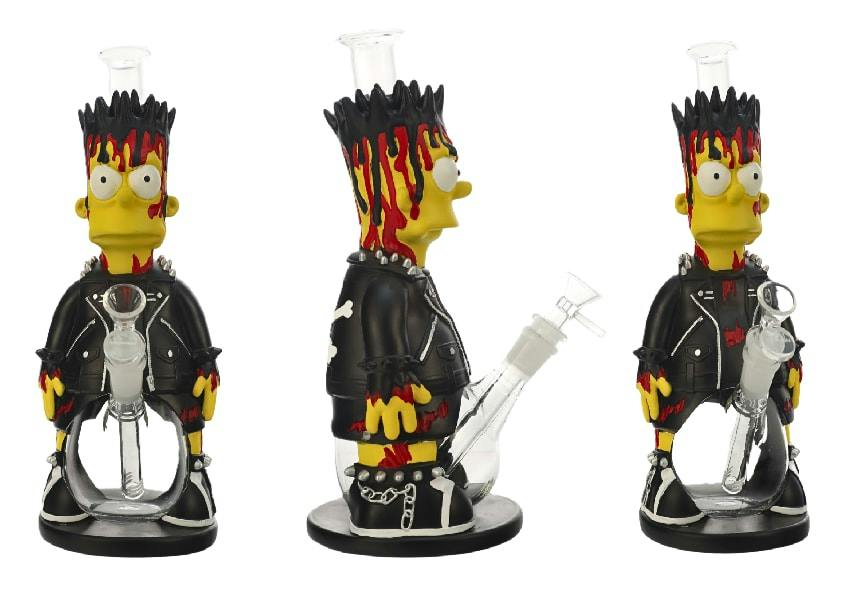 11" Arsenal Street Bart Water Bong