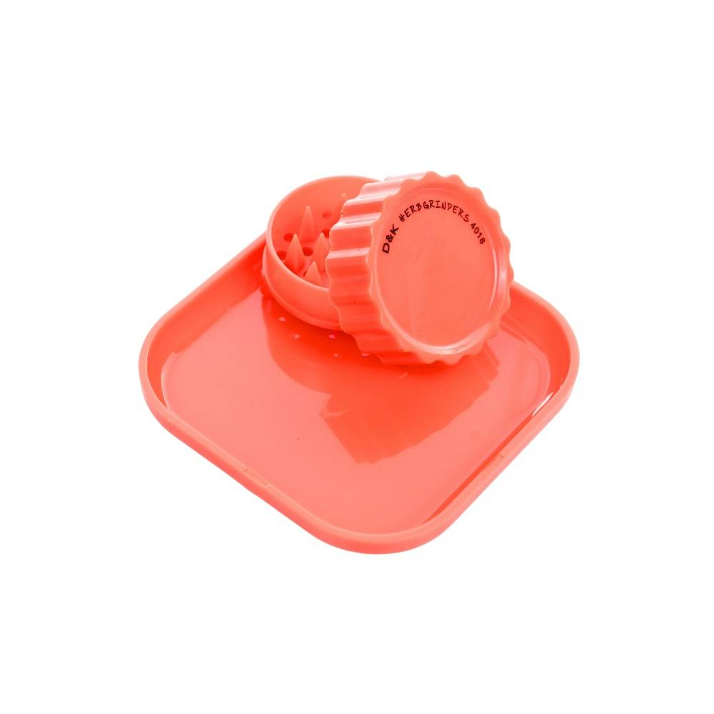 D&K 2 In 1 Acrylic Herb Grinder