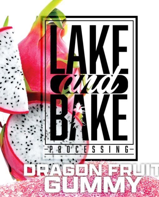 100mg Lake and Bake Gummy - Dragon Fruit