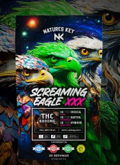 6000mg Nano Screamin Eagle XXX - Variety - Nature Key