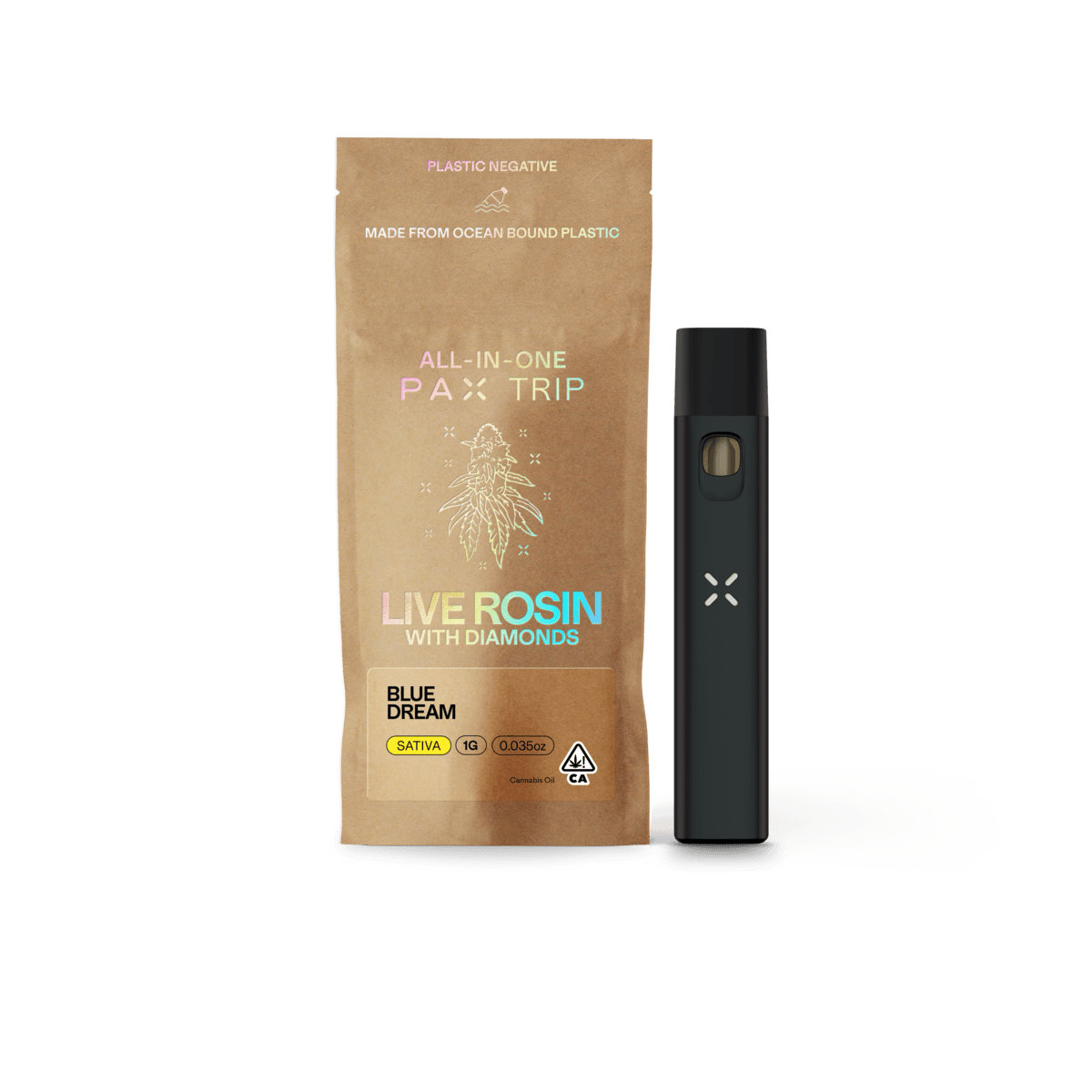 PAX Trip Live Rosin AIO 1g - Blue Dream