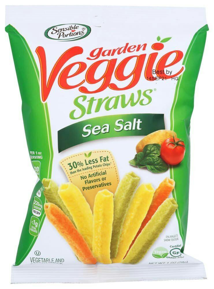 HyphyMart Garden Veggie Straws - Sea Salt
