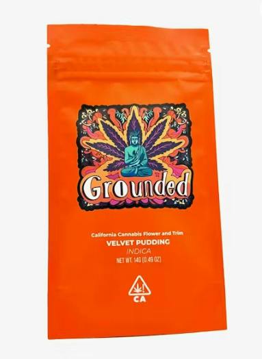 Grounded Preground Flower - Velvet Pudding