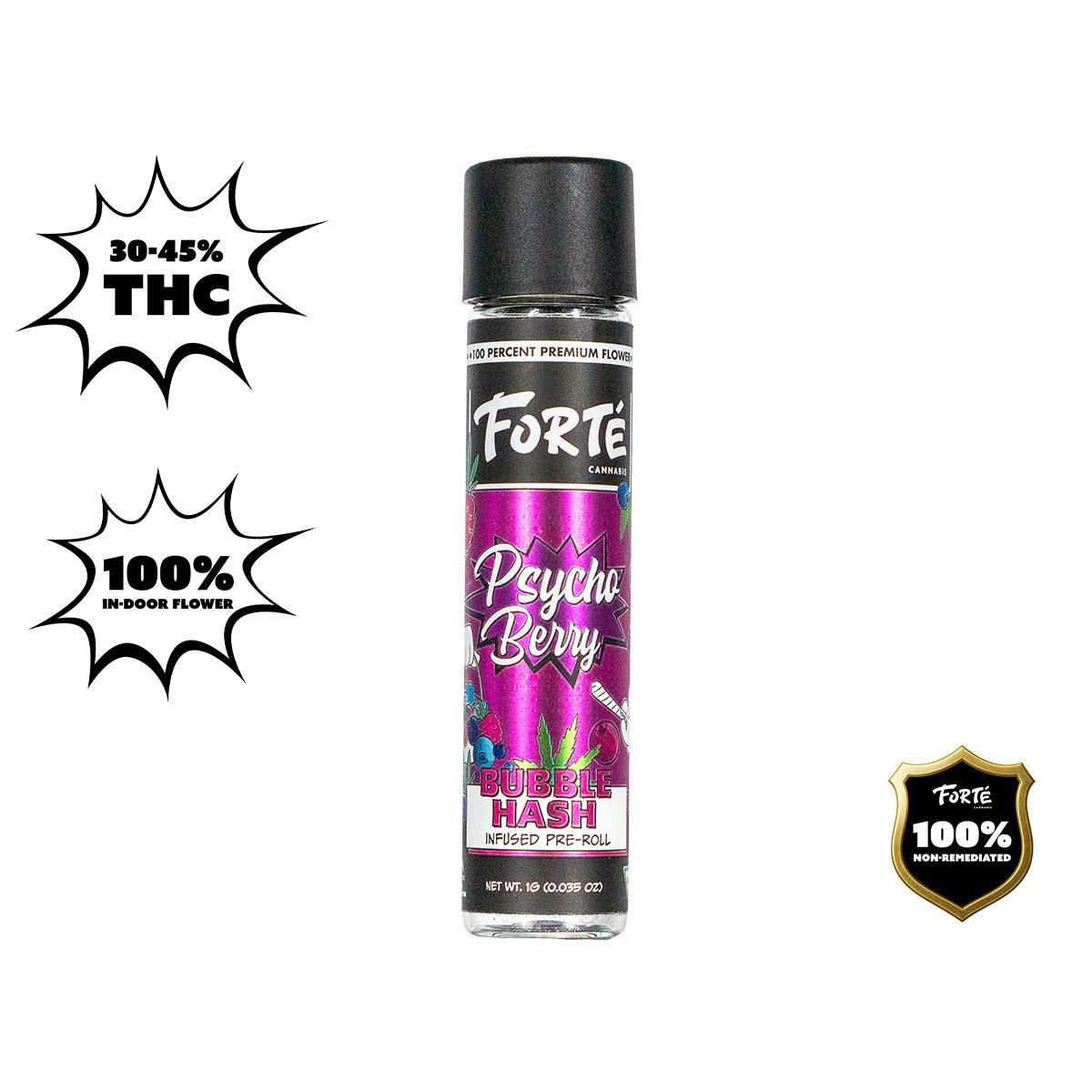 Psycho Berry 1g Bubble Hash Infused Pre-roll