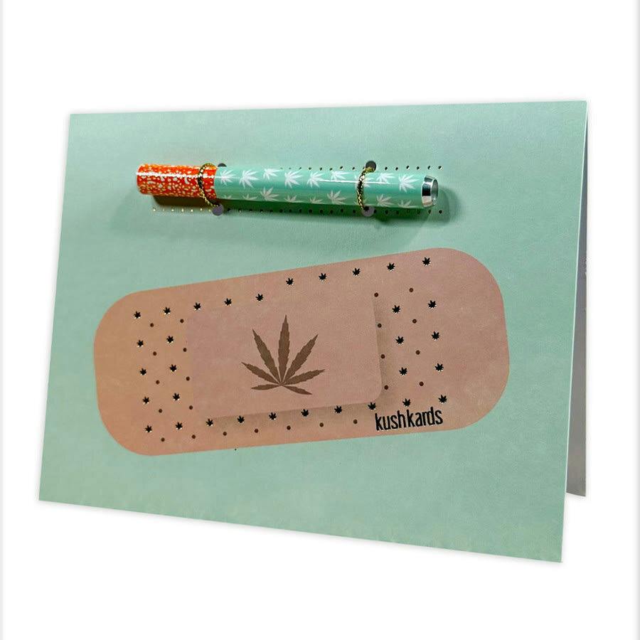 Kush Kards | Get Well Soon Card with One Hitter