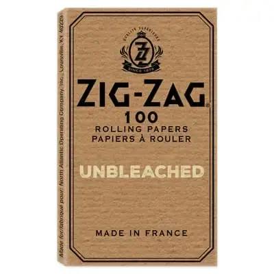 Zig Zag | Unbleached Rolling Papers | Single Wide