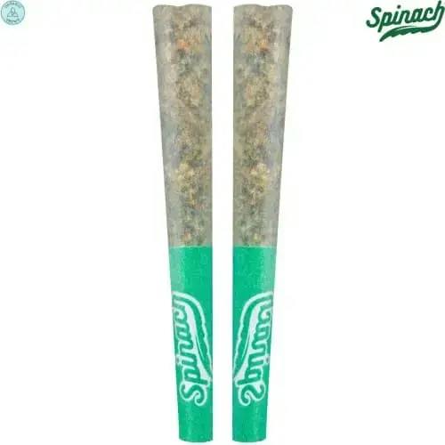 Spinach | OG Kush Pre-Rolls | 2x1g