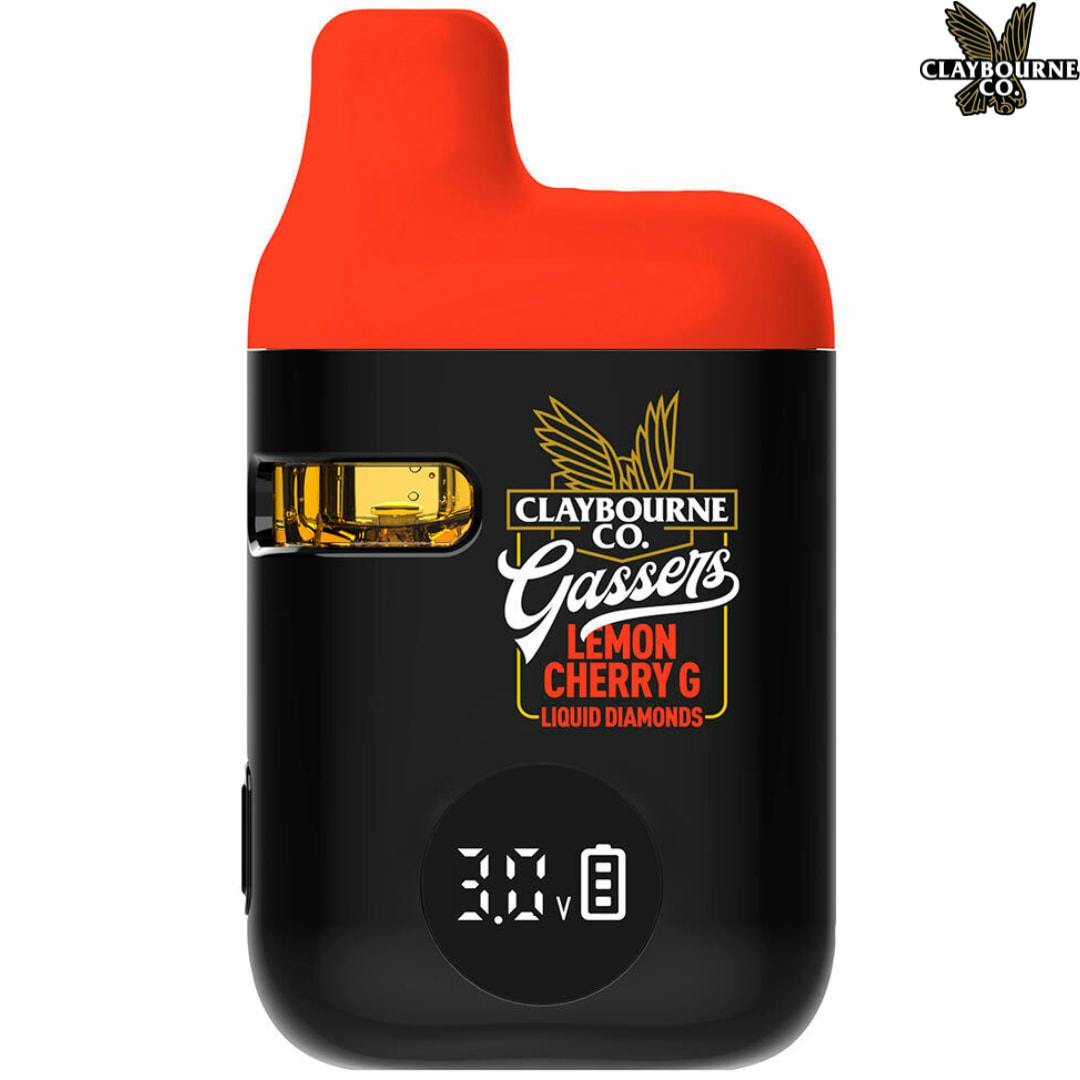 Claybourne | Gassers Lemon Cherry G Liquid Diamonds Disposable Pens | 0.95g