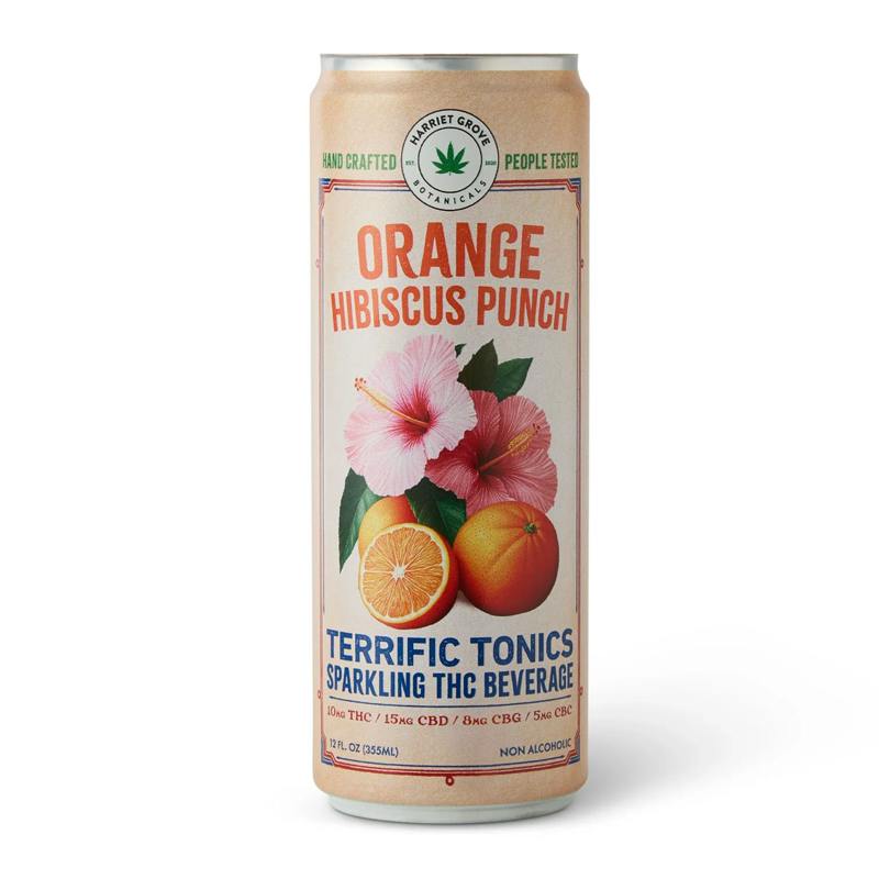 Harriet Grove | Orange Hibiscus Punch | Beverage | 10mg