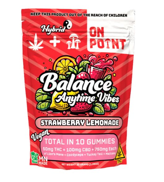 Balance Anytime Vibes | Edible | 5mg 10ct at Anoka Cannabis Company