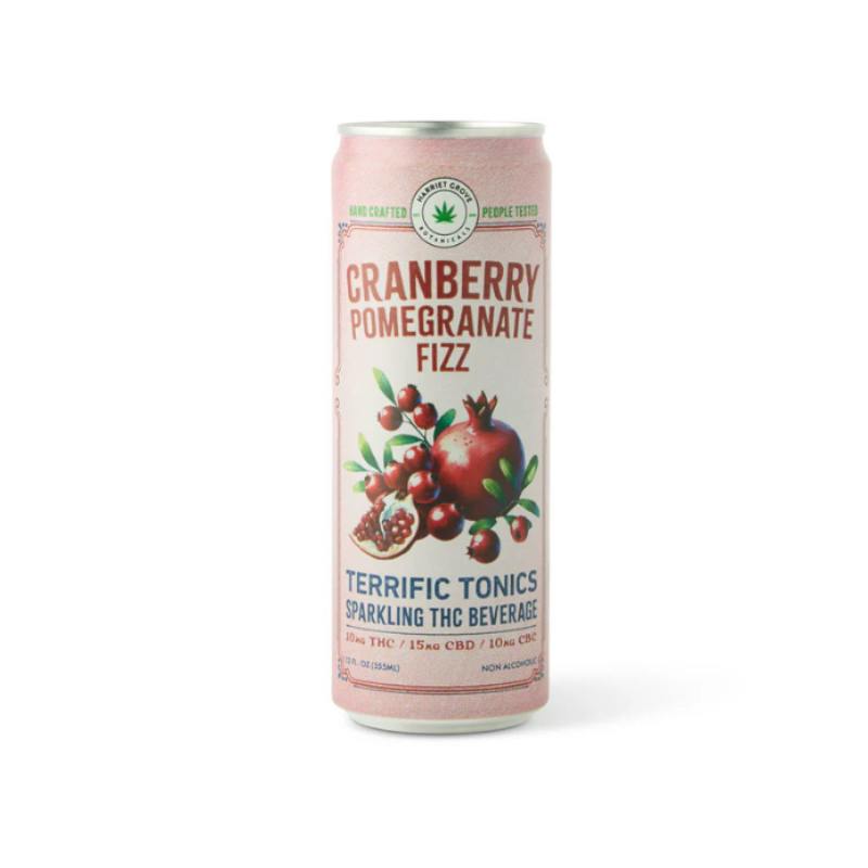Harriet Grove | Cranberry Pomegranate Fizz | Beverage | 10mg
