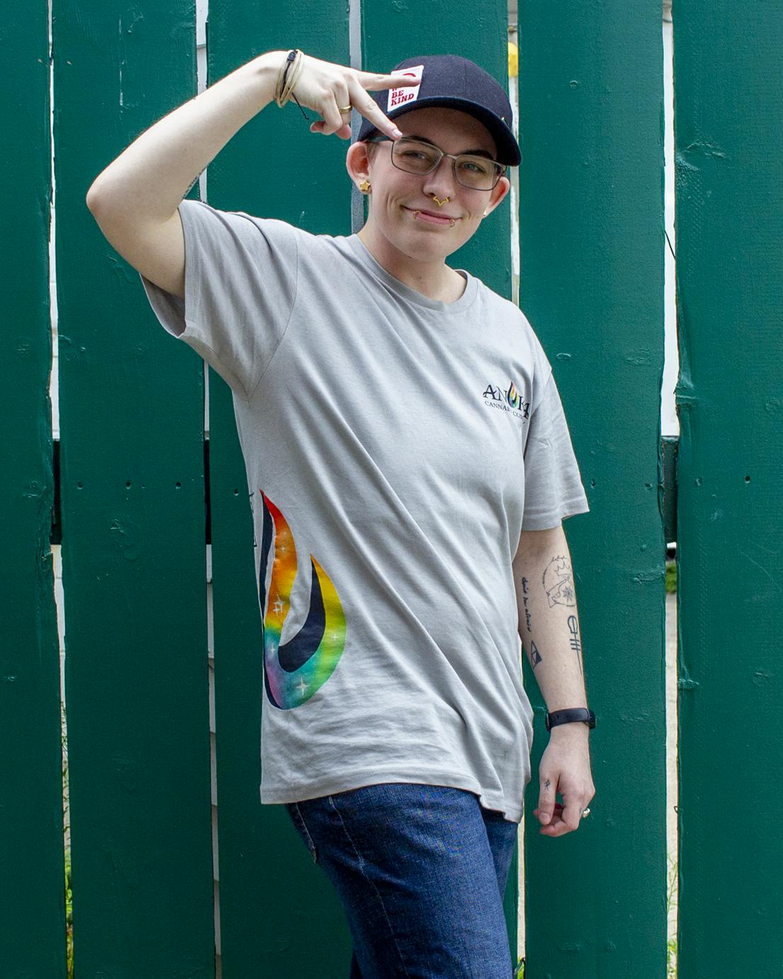 Anoka PRIDE T-Shirt - Silver (S-XL)