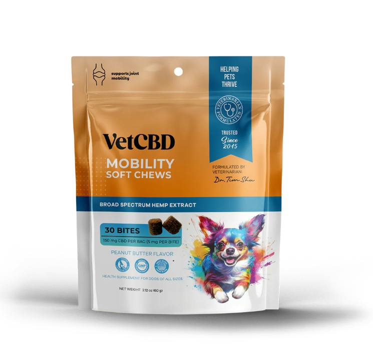 Mobility Pet Chews | 150mg CBD | 30 pack