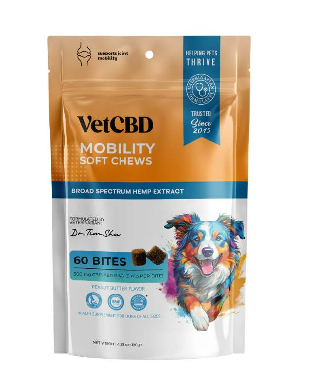 Mobility Pet Chews | 300mg | 60 pack
