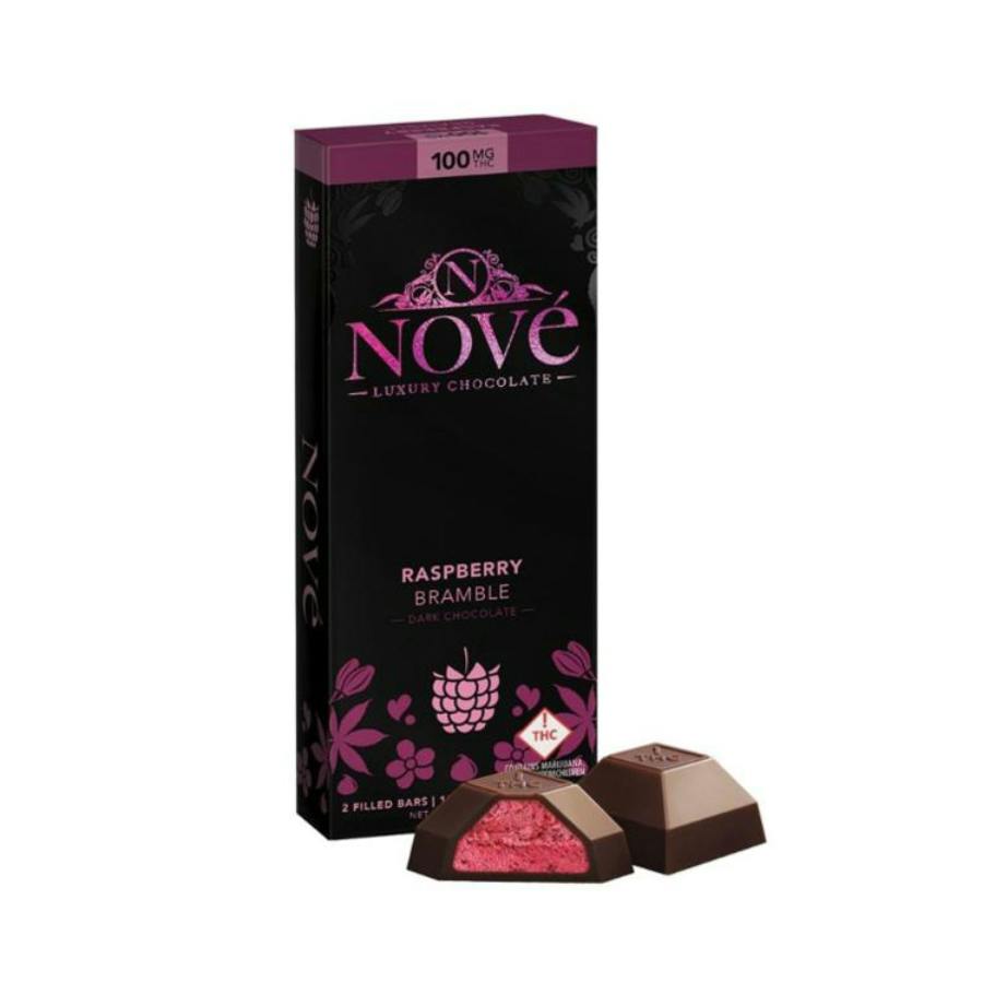 Nove Raspberry Bramble Dark Chocolate | 100mg Rec