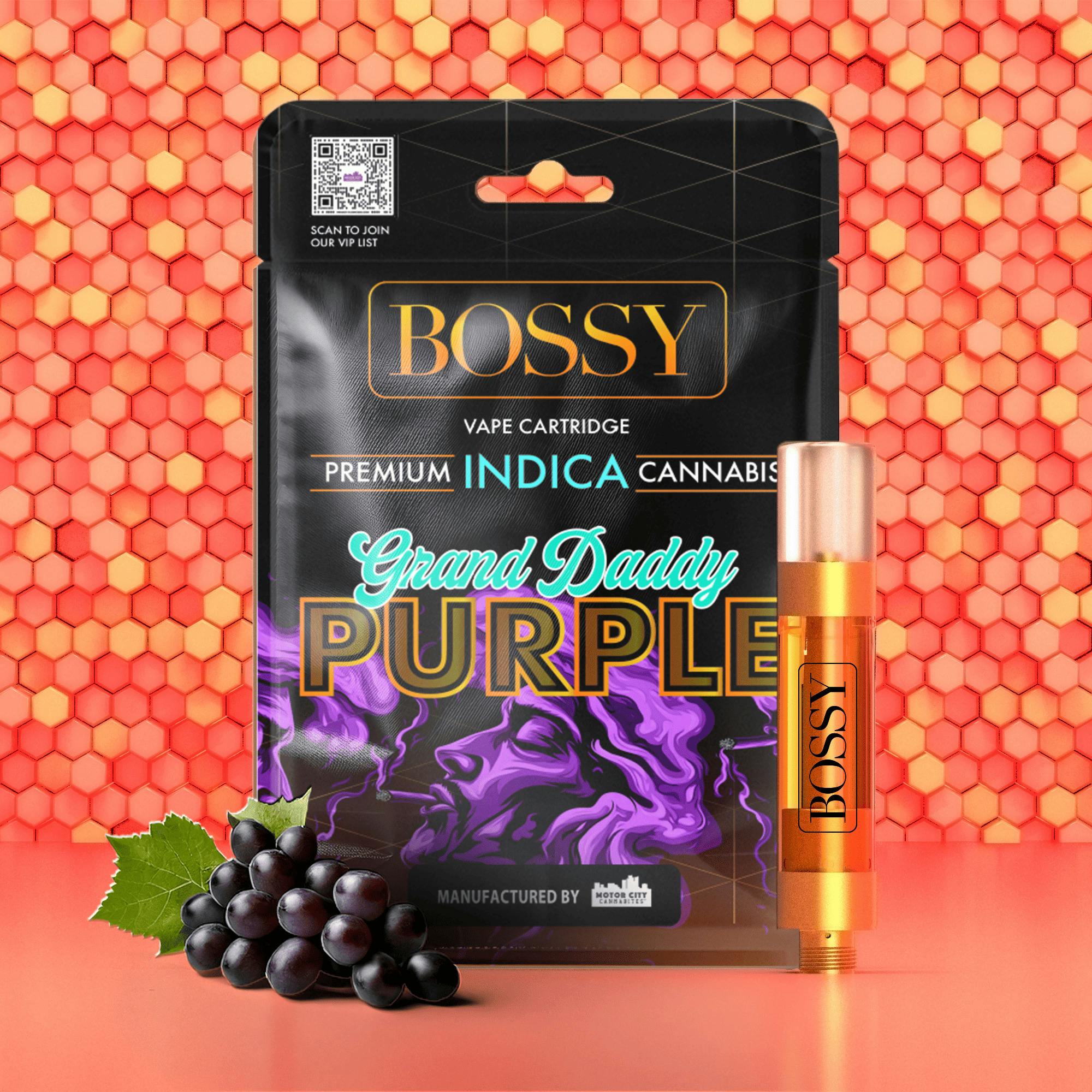 Bossy | 1g Cartridge | Grand Daddy Purple