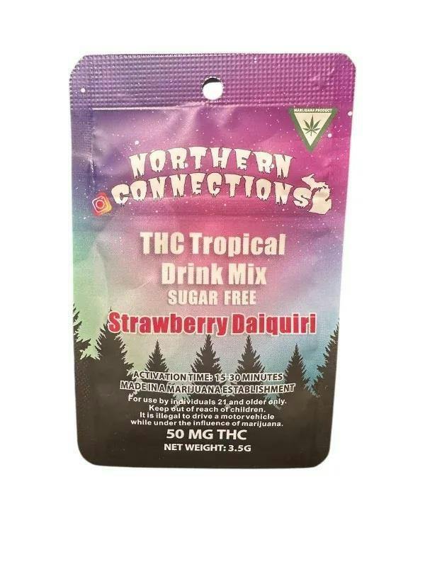 Northern Connection | 50mg Tropical Drink Mix | Sugar-Free Strawberry Daiquiri