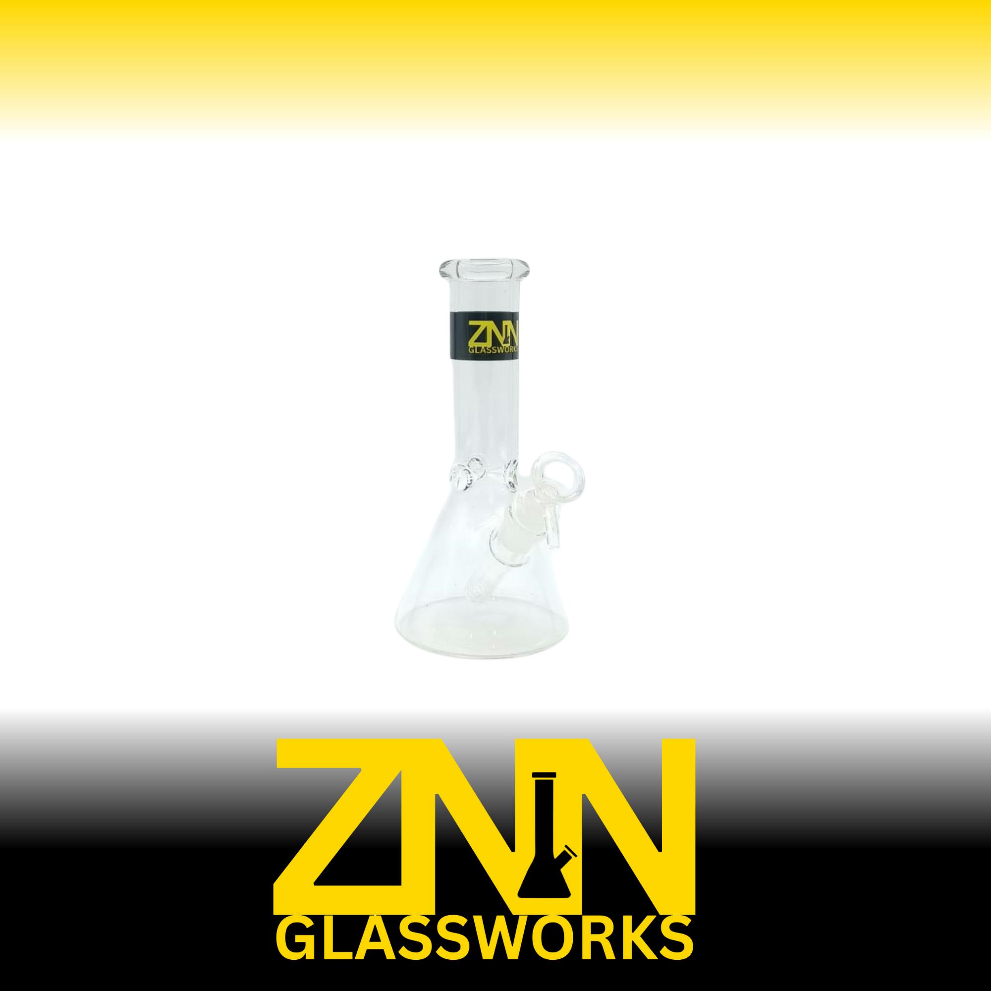 ZNN | Glass Bong | 8 Inch | Clear