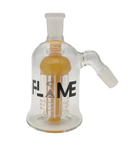 Flame | Lava Tree | Ash Catcher 14MM 45 Degree | Yellow