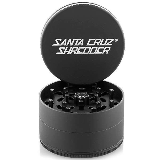 Santa Cruz Shredder 4 PC Grinder - 2 1/8 Medium BLK