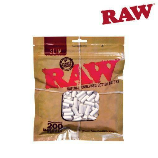Slim Unrefined Cotton Filters