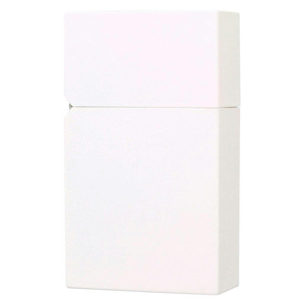 Hard Edge Petrol Lighter - White
