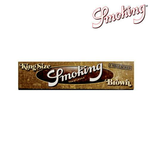 Smoking - Brown Unbleached Papers - King Size - 33 pack - CB03-H (LEFT)