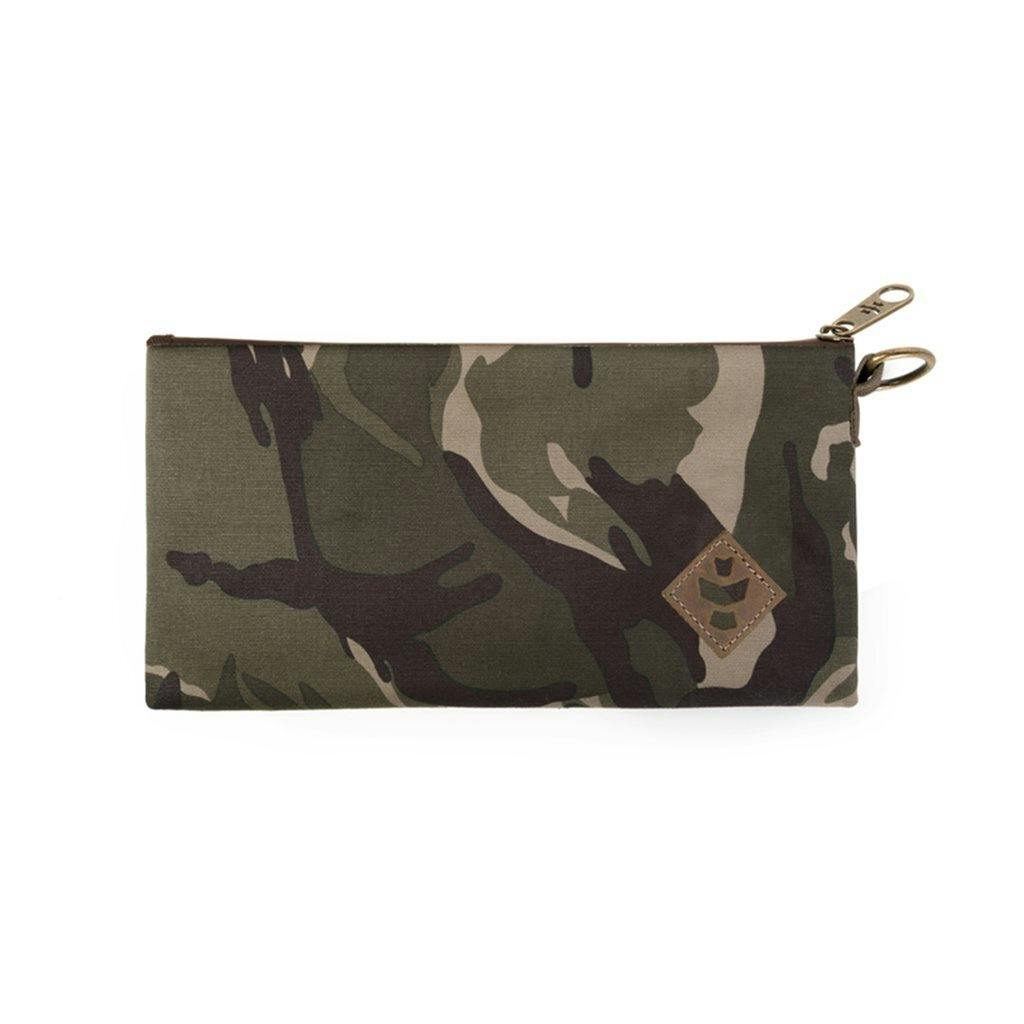 Revelry - The Mini Broker - Zippered Money Bag - 0.25 Liter - Camo Brown - Display