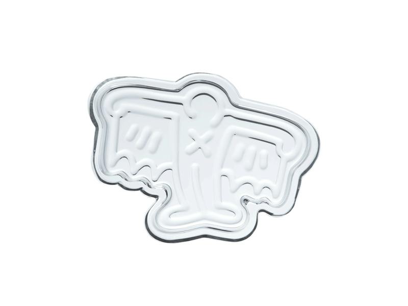 K. Haring Glass - Catchall - Man Bat - DISPLAY
