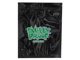 Smelly Proof - Black Smell Proof Storage Bags - Medium - 9" x 7" - T1E