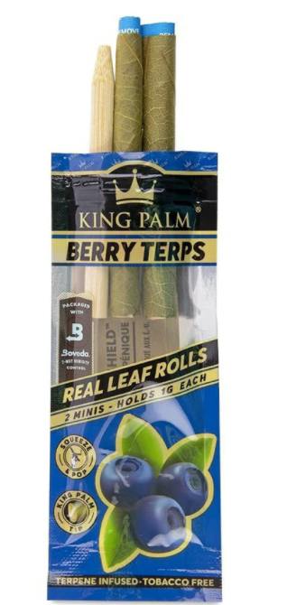 King Palm - Mini Pre-Roll Pouch Berry Terps - 2 pack - CB04-H
