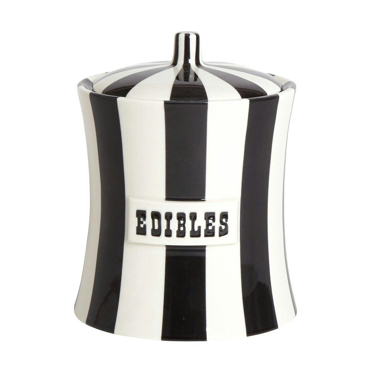 Jonathan Adler - Vice Cannister - Edibles - Black - Display - M5A