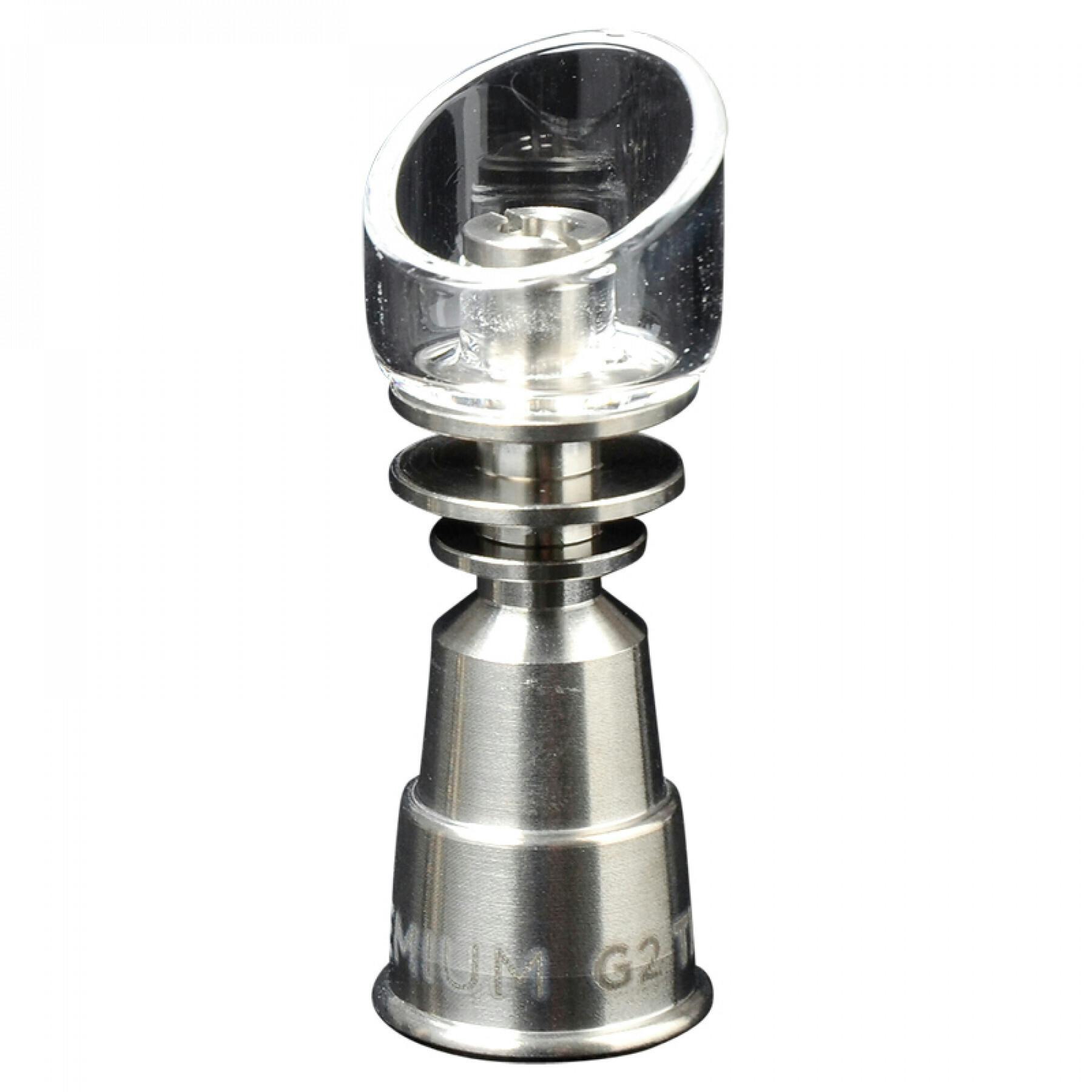 GEAR Premium - 14mm & 19mm Female Domeless Titanium Nail - G1122 - BRK-37 (LEFT)