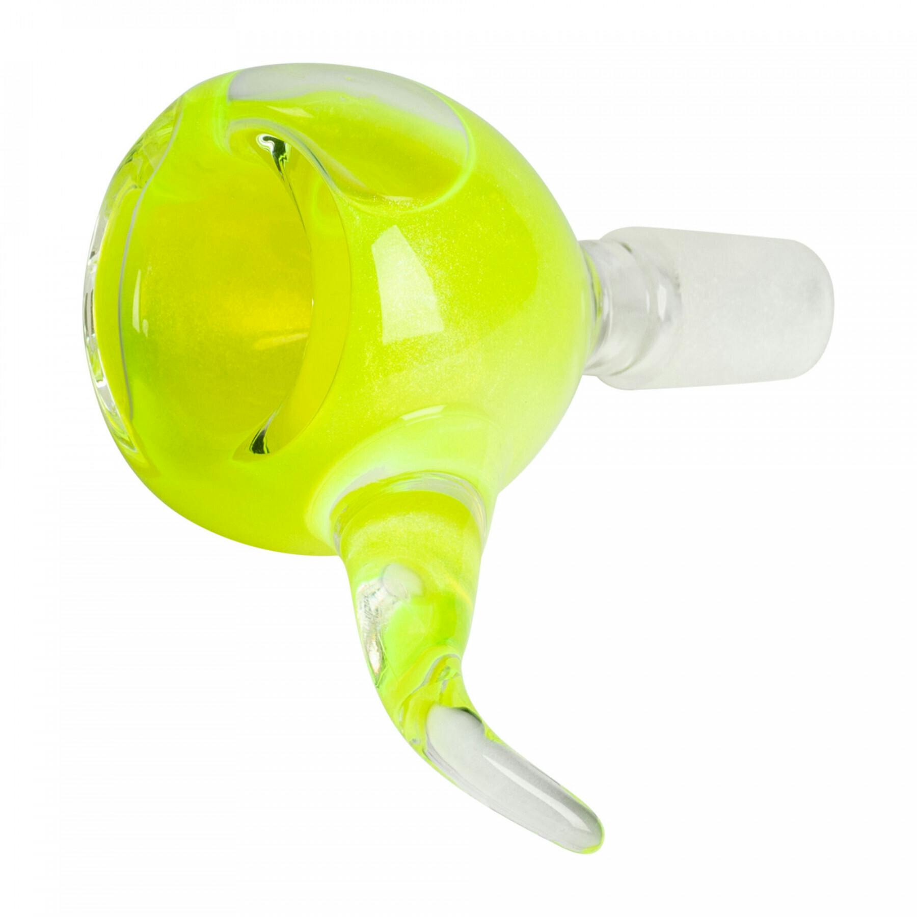 Red Eye Glass - 14mm Glow Pull-Out - Neon Yellow - 150K - FRK-38