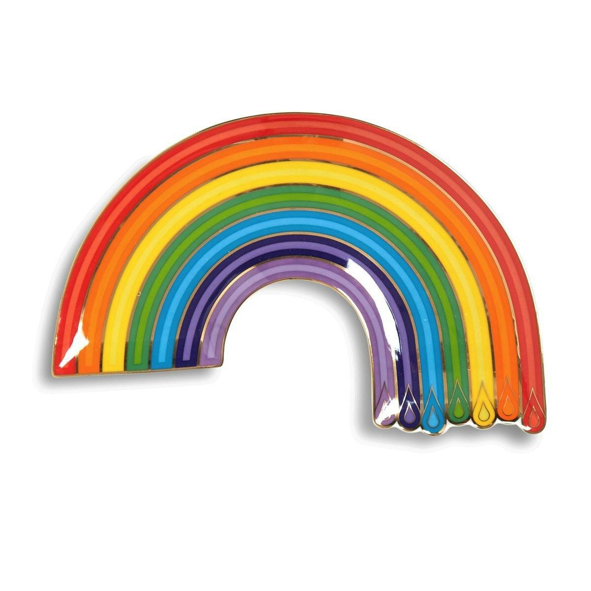 Jonathan Adler - Dripping Rainbow Trinket Tray - JA2-B