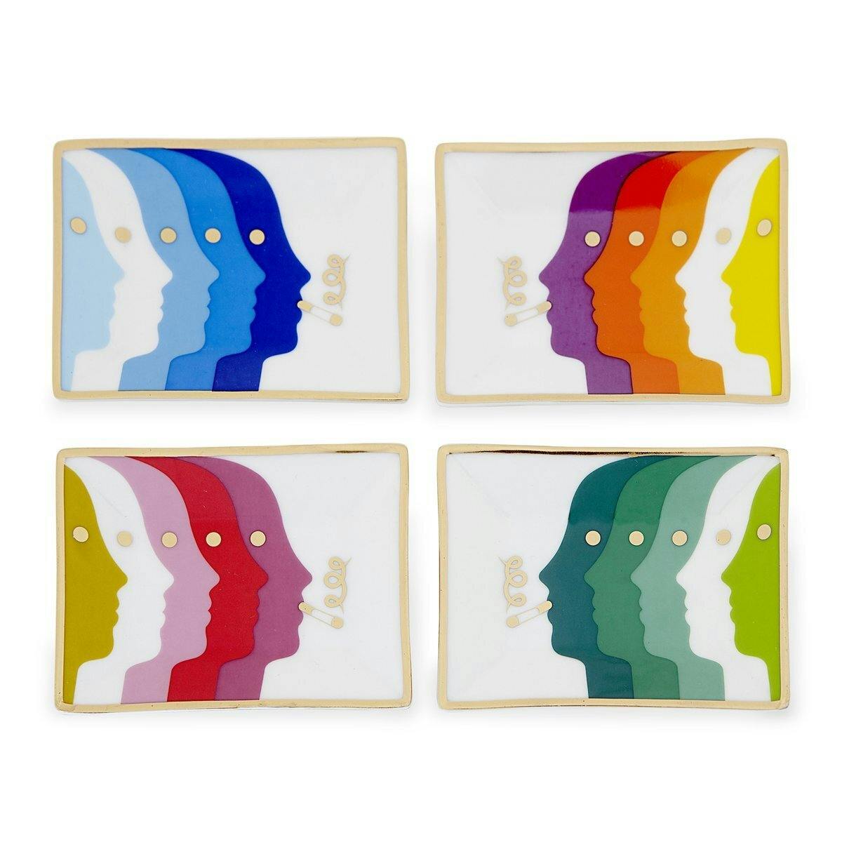 Jonathan Adler - Atlas Petite Tray Set- JA2-A
