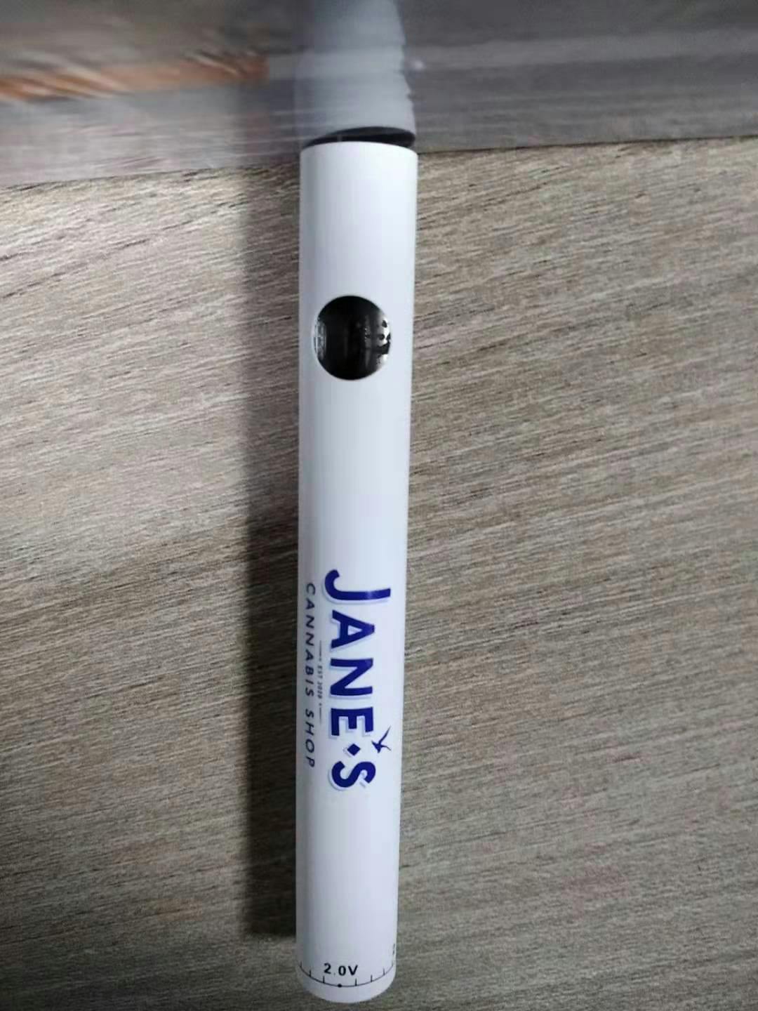 Honeystick Twist - 510 Battery - White Body - Jane's Cannabis - VC-3 (LEFT)