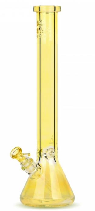 18" 7mm Sidekick Beaker Tude w/ Built-In Lighter Holster - Colour Changing