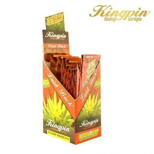 KINGPIN HEMP WRAPS – LAID BACK - W8