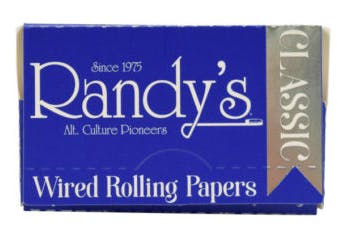 Randy's - Wired Rolling Papers - 1 1/4 size - 24 PACK - CB03-I (LEFT)